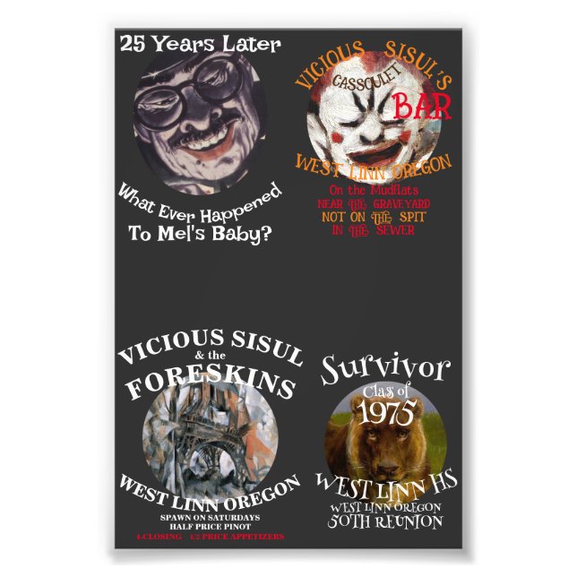 What Ever Happened to Mel's Baby Dawson City Yukon Photo Print (Front)