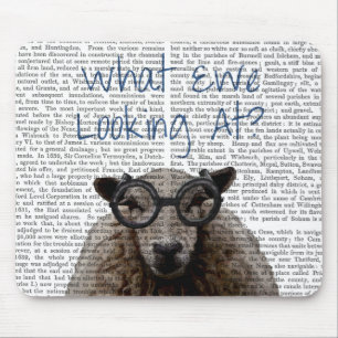 What Ewe Looking At Mouse Mat