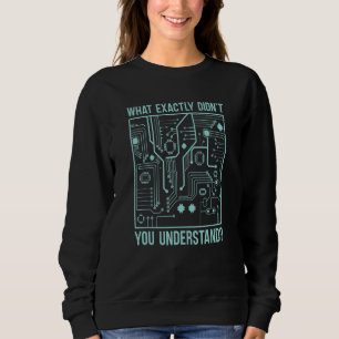 What Exactly Didn't You Understand Ai Programmer Sweatshirt