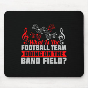 What Football Team On Marching Band Field Funny Gi Mouse Mat