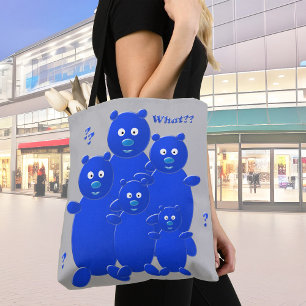 What? Fun bubble family Tote Bag