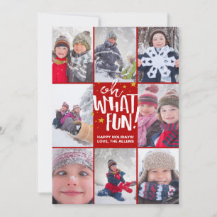 What Fun! Christmas Photo Card