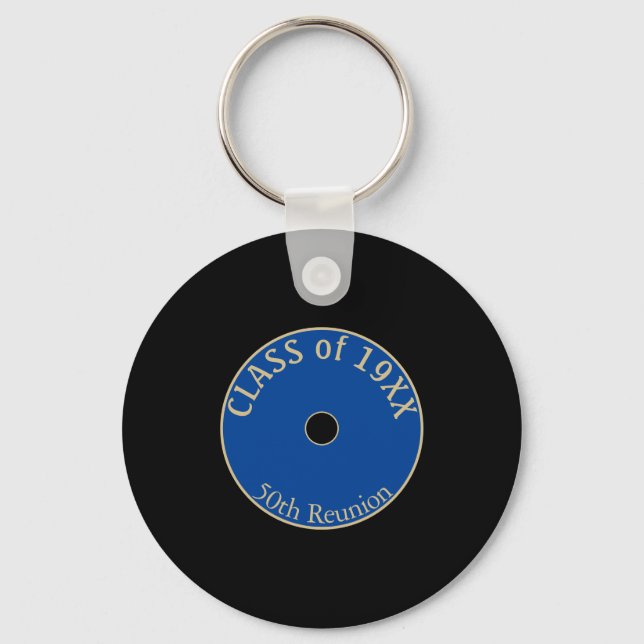 What Fun! Custom Class reunion favour keychains (Front)