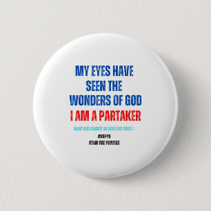 What God Cannot Do Does Not Exist Nsppd - Witness  6 Cm Round Badge