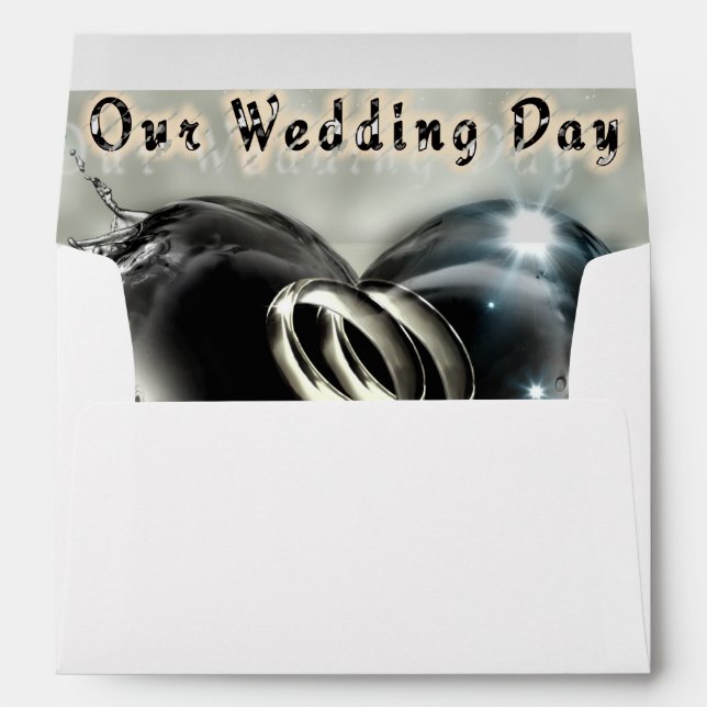 What God Has Put Together (Silver) Wedding Envelope (Back (Bottom))
