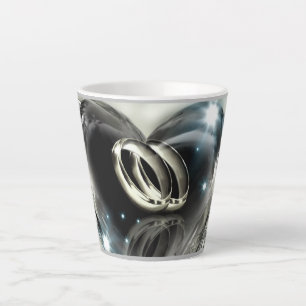 What God Has Put Together Wedding  (Silver) Latte Mug