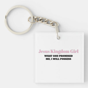 WHAT GOD PROMISED ME, I WILL POSSESS KEY RING