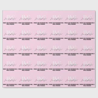 WHAT GOD PROMISED ME, I WILL POSSESS WRAPPING PAPER