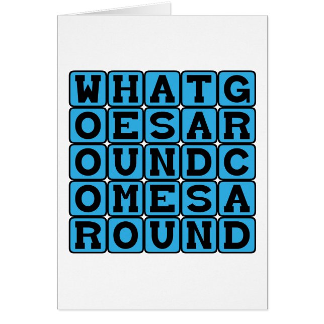 What Goes Around Comes Around (Front)