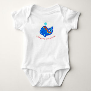"What goes in-must come out" Baby Bodysuit