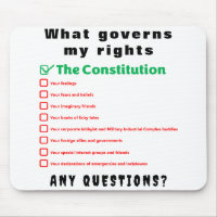 What governs my rights - The Constitution
