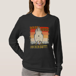 What Guess Chicken Butt Animal Cute Chickens T-Shirt