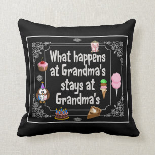 What happens at Grandma's Cushion