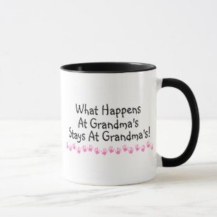 What Happens At Grandmas Stays At Grandmas Mug
