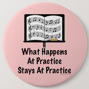 What Happens At Practice Pink Button