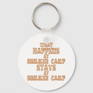 What Happens at Summer Camp Key Ring
