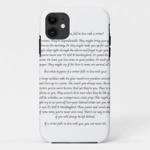 What Happens If You Fall in Love With a Writer? iPhone 11 Case