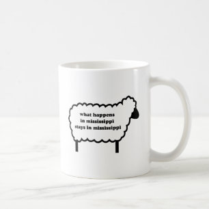WHAT HAPPENS IN MISSISSIPPI STAYS IN MISSISSIPPI COFFEE MUG