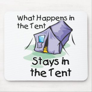 What Happens in the Tent Mouse Mat