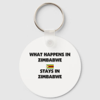 What Happens In ZIMBABWE Stays There Key Ring