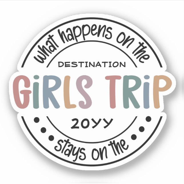 What happens on Girls Trip Custom Girls Weekend (Front)