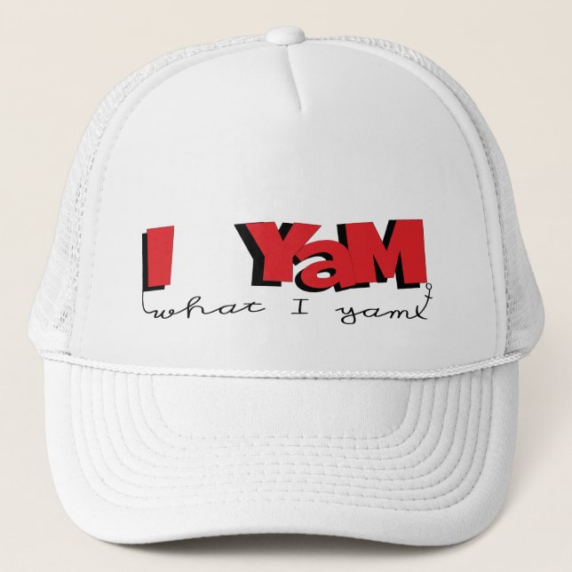 What I Am Trucker Hat (Front)
