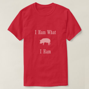 What I Ham Pig Lover Tee Shirt