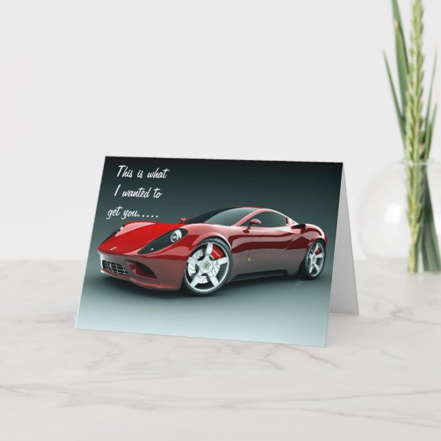 WHAT I WANTED TO GET U FOR 40th Card (Front)