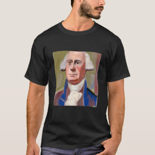 What if cubism painted George Washington Parody ar T-Shirt