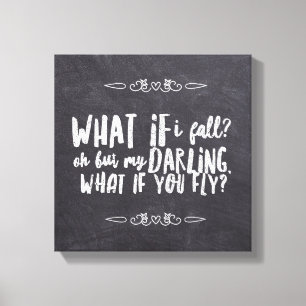 What If I Fly 12" x 12", 1.5", Single Canvas Print