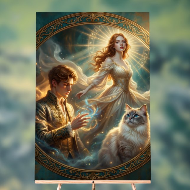 What If Your Cat Was Human Art Plaque – Acrylic Sign (Neutral)