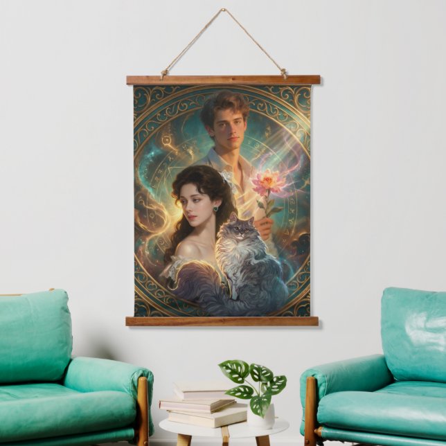 What If Your Pet Was Human? – Artistic Portrait Ta Hanging Tapestry (Living Room)