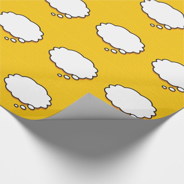 What I'm Thinking Wrapping Paper (Corner)