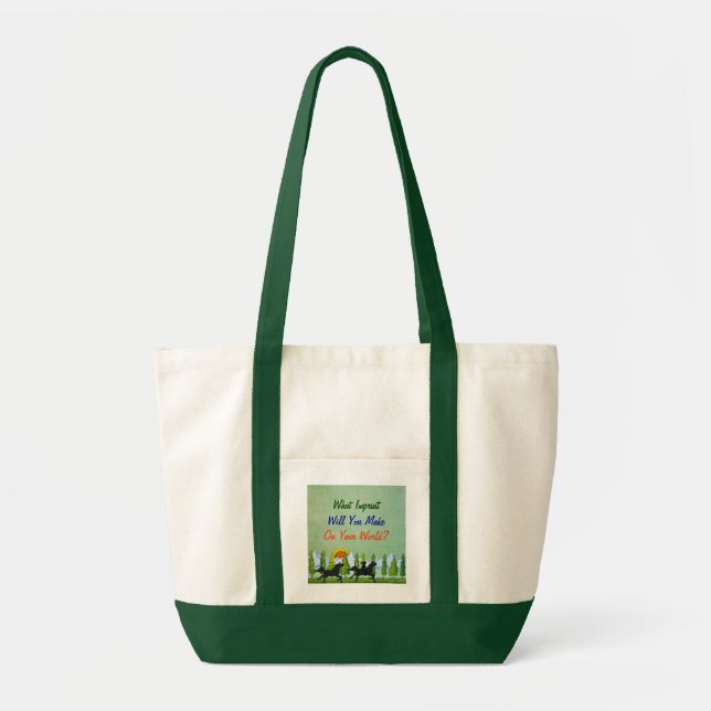 What Imprint Will You Make Tote Bag (Front)
