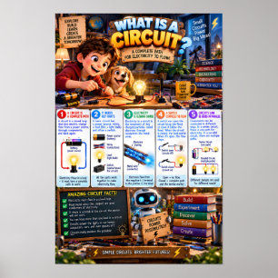 What Is a Circuit Infographic Poster