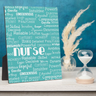 What is a Nurse.....in Blue Plaque