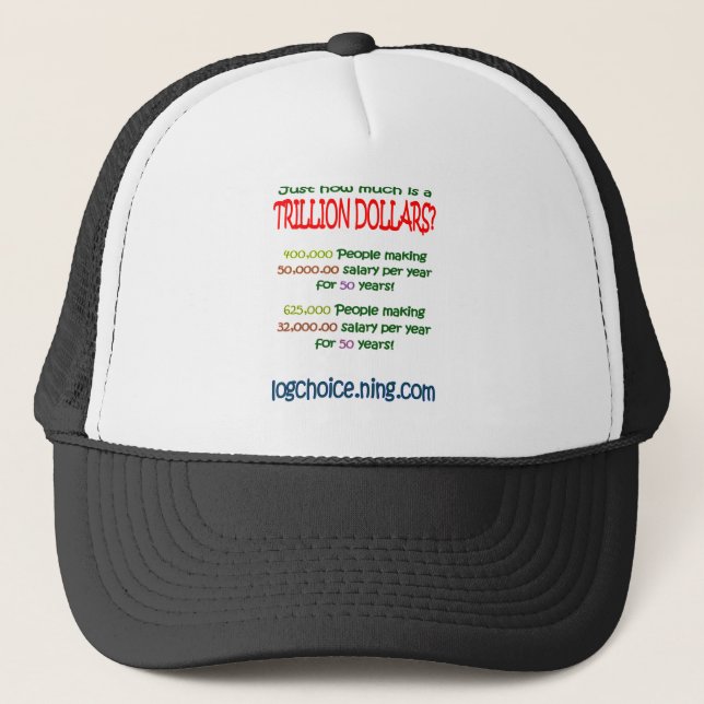 What is a trillion trucker hat (Front)