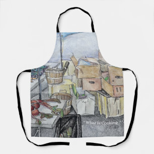 " What is cooking? Apron
