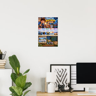 What Is Electricity Infographic Poster