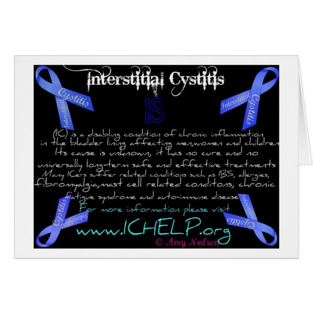 What is Interstitial Cystitis card (Front Horizontal)