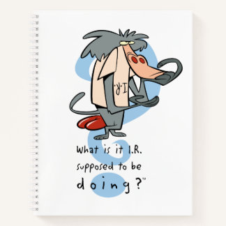 What is it I.R. Supposed To Be Doing?™ Notebook