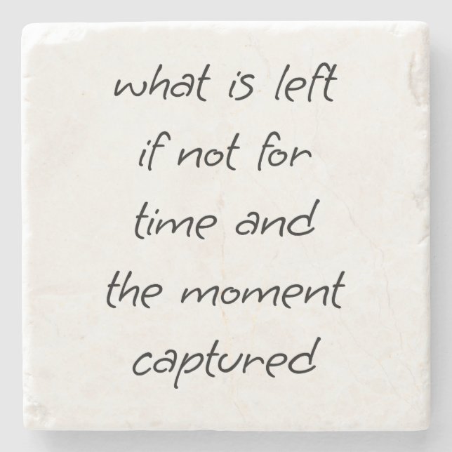 What Is Left Marble Stone Coaster (Front)