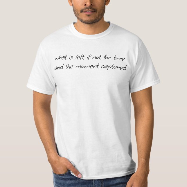 What Is Left Men's Value T-Shirt (Front)