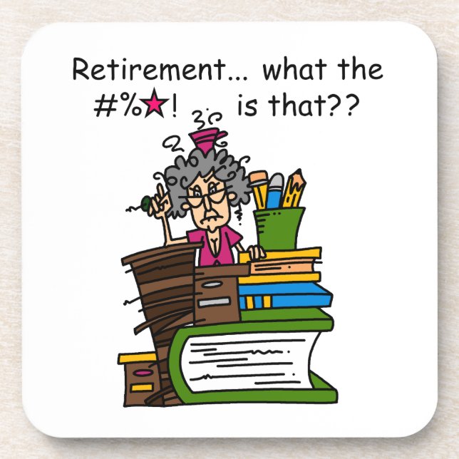 What is Retirement Humour Coaster (Front)