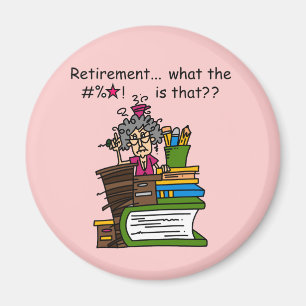 What is Retirement Humour Magnet