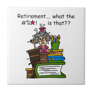 What is Retirement Humour Tile