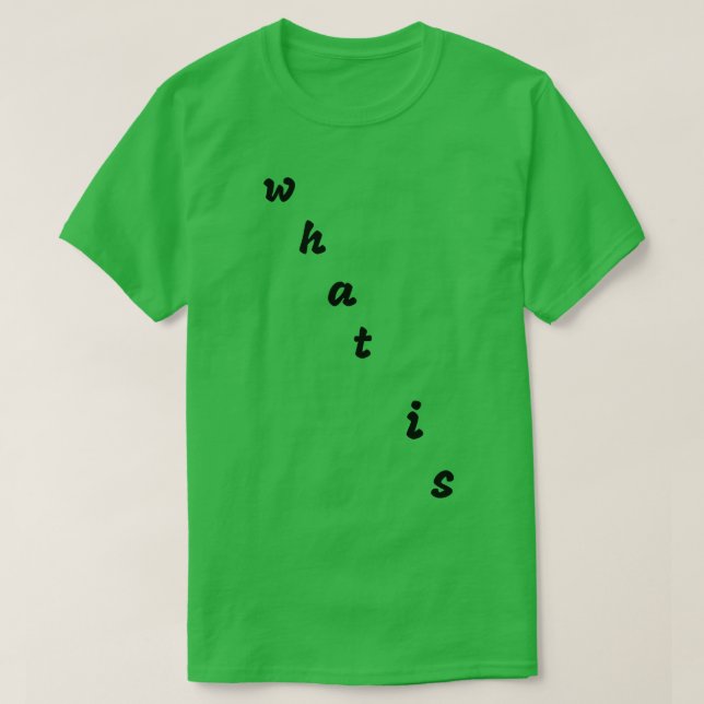 what is T-Shirt (Design Front)