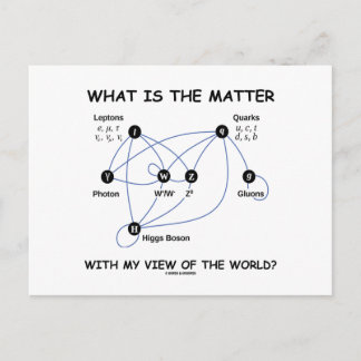 What Is The Matter With My View Of The World? Postcard