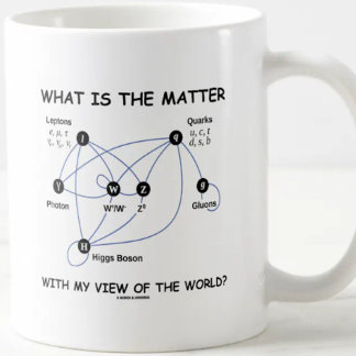 What Is The Matter With My View Of The World? Two-Tone Coffee Mug