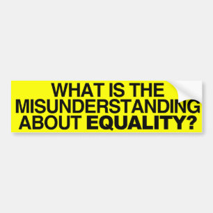 WHAT IS THE MISUNDERSTANDING -.png Bumper Sticker